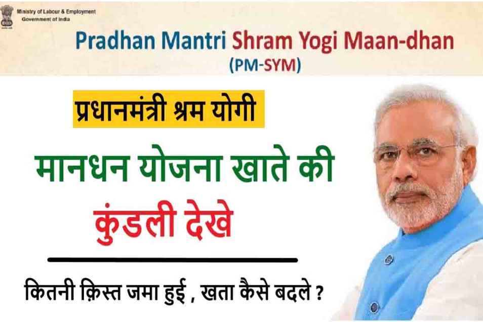 Pradhan Mantri Shram Yogi Maan Dhan Yojana (PM-SYM): प्रधानमंत्री श्रम योगी मानधन योजना